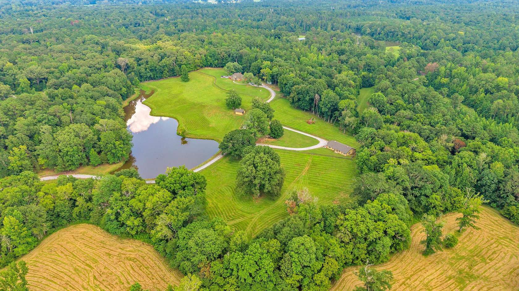 25.6 Acres of Land with Home for Sale in Montgomery, Alabama