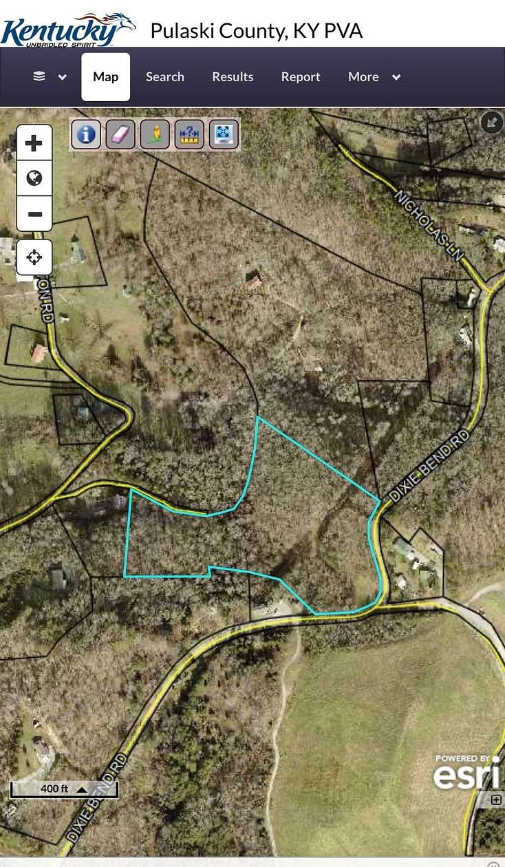 7.54 Acres of Land for Sale in Burnside, Kentucky