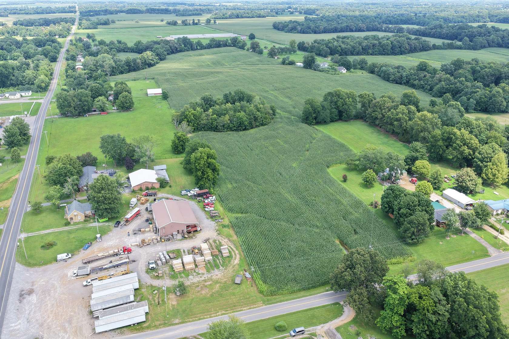 40 Acres of Agricultural & Residential Land for Auction in Mayfield, Kentucky