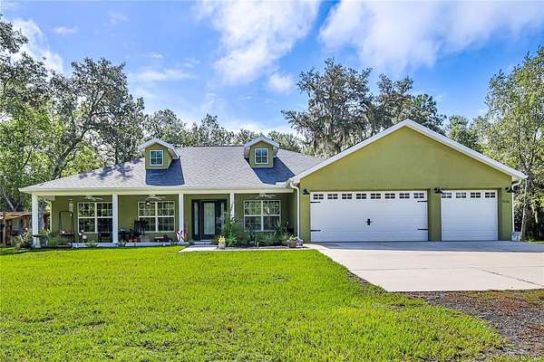 5 Acres of Land with Home for Sale in Brooksville, Florida
