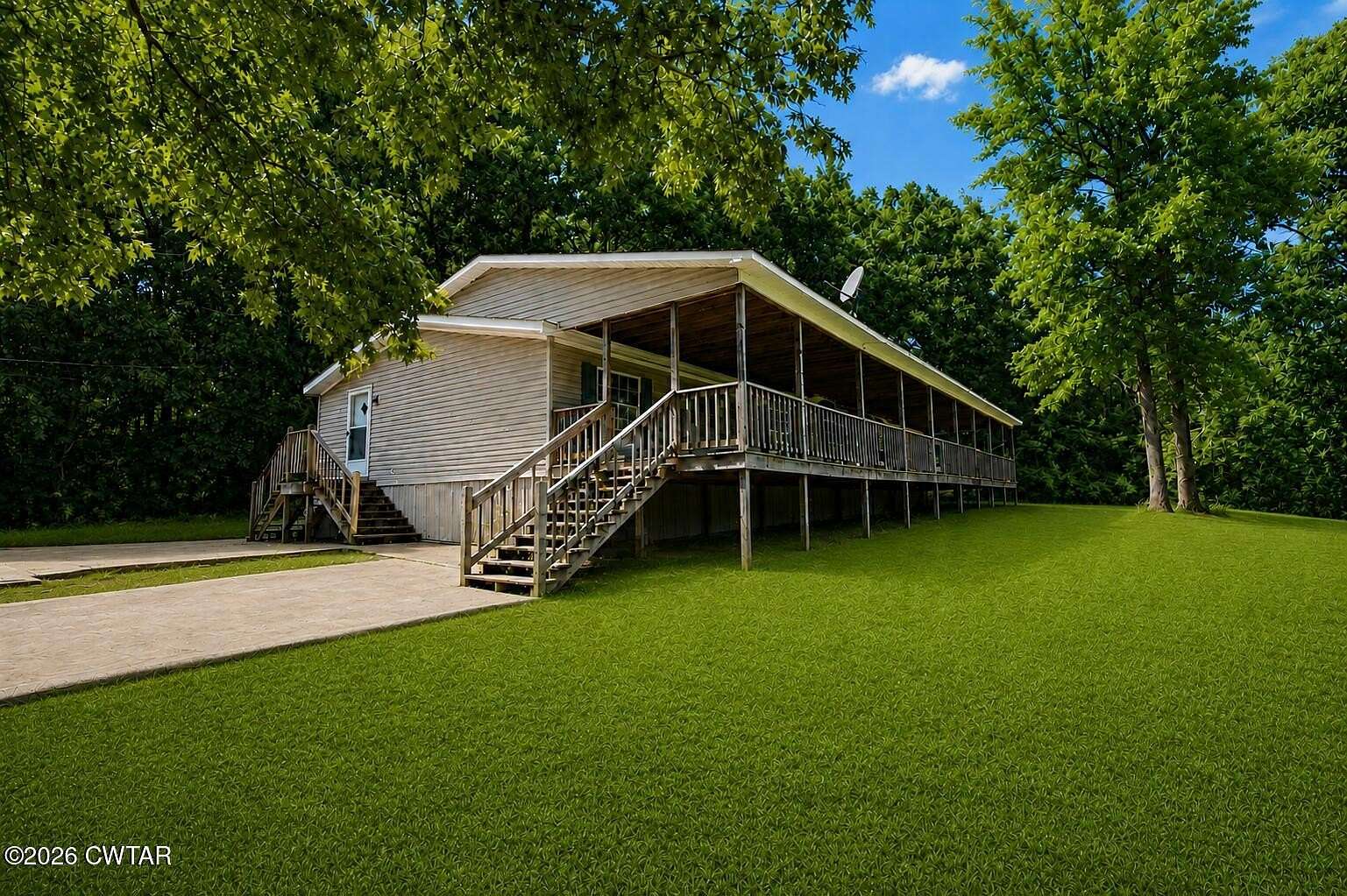 1.73 Acres of Land with Home for Sale in Reagan, Tennessee