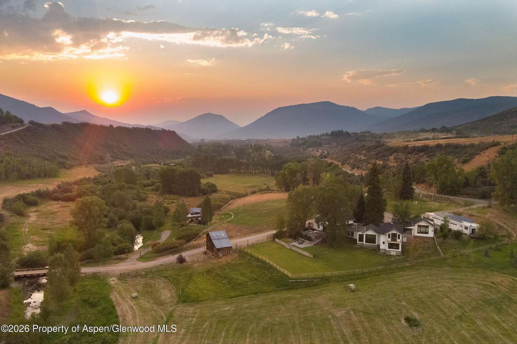 42.7 Acres of Land with Home for Sale in Woody Creek, Colorado