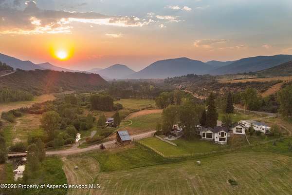 42.7 Acres of Land with Home for Sale in Woody Creek, Colorado