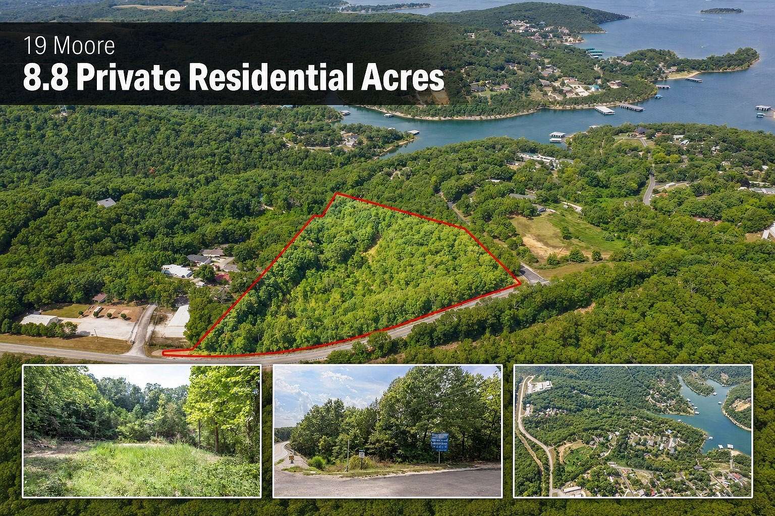 8.8 Acres of Residential Land for Sale in Blue Eye, Missouri