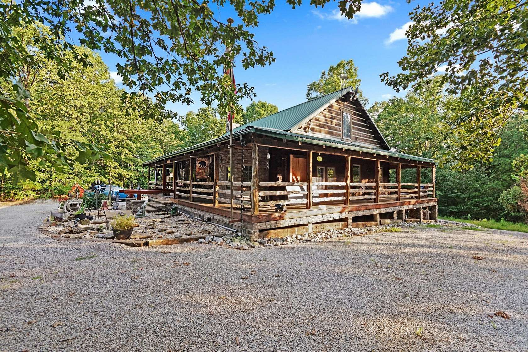 12.8 Acres of Land with Home for Sale in Gilbertsville, Kentucky