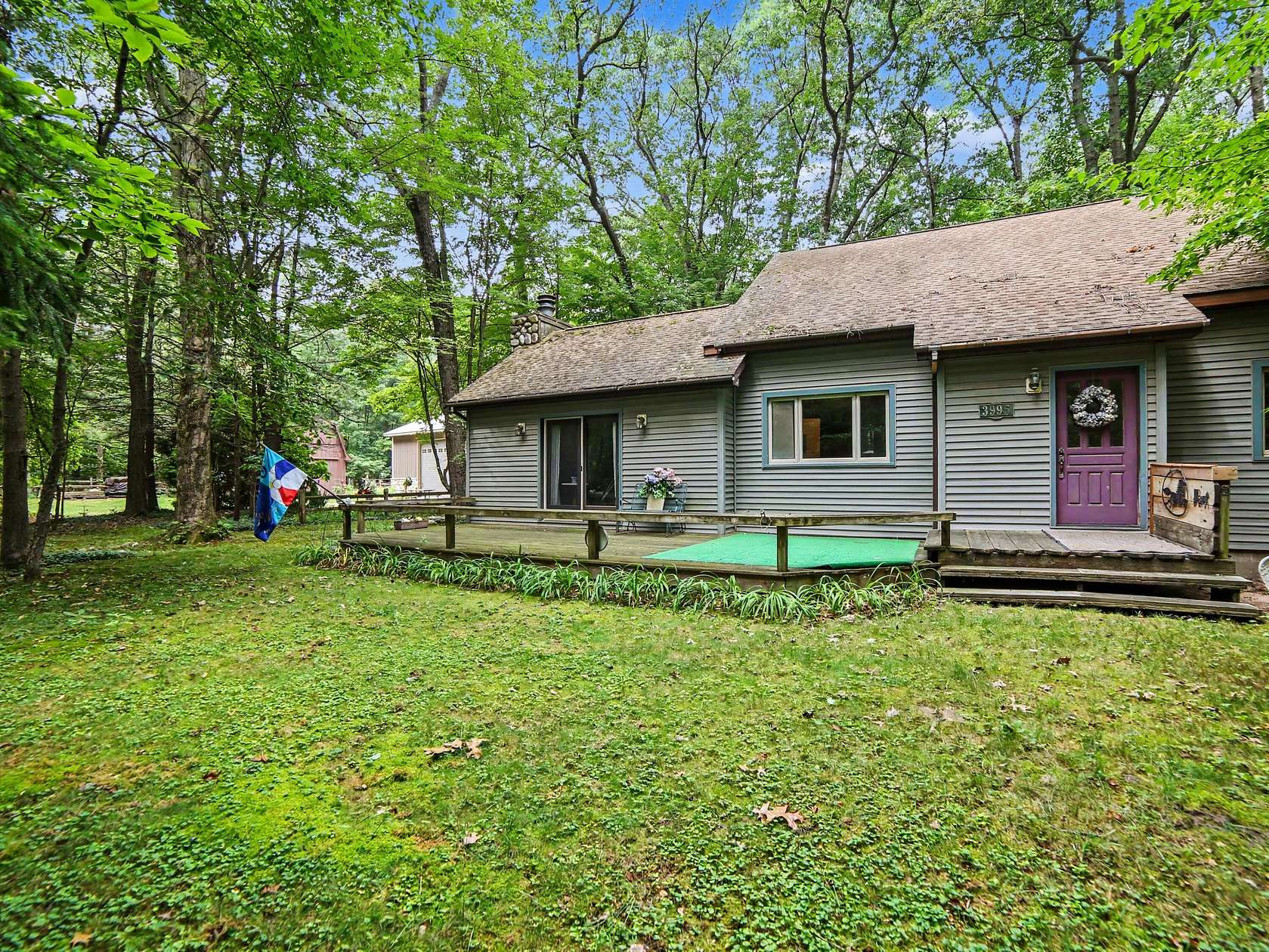4.67 Acres of Land with Home for Sale in Whitehall, Michigan