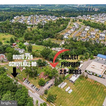 2.8 Acres of Mixed-Use Land for Sale in Phoenixville, Pennsylvania