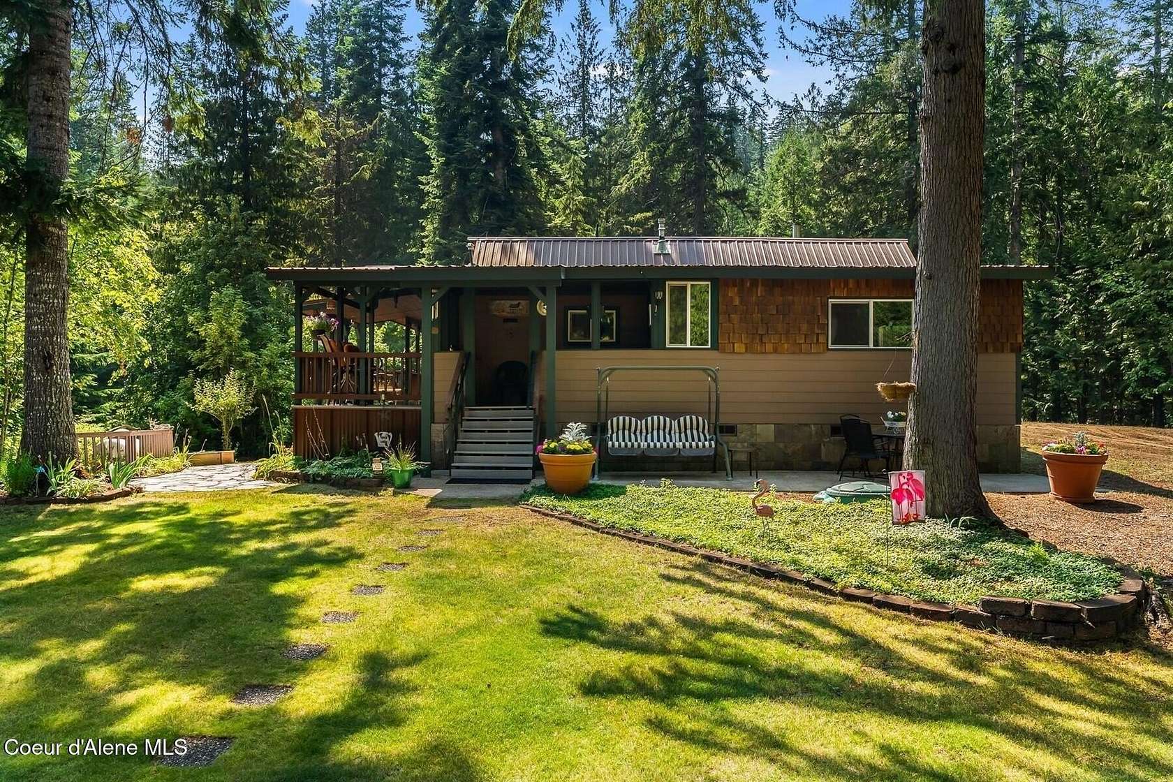 6.39 Acres of Land with Home for Sale in Sandpoint, Idaho
