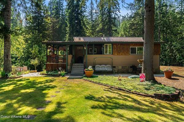 6.39 Acres of Land with Home for Sale in Sandpoint, Idaho