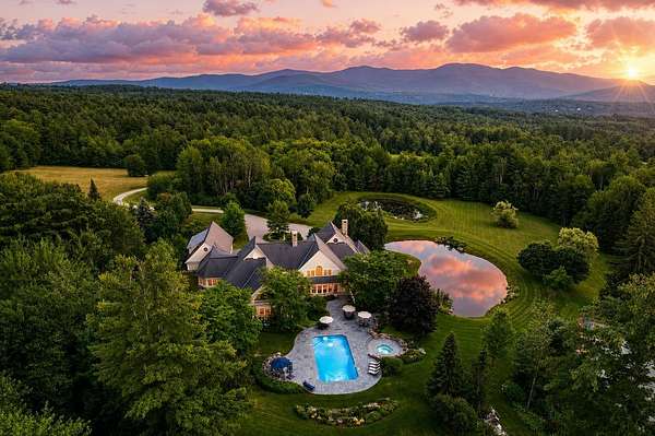 25.2 Acres of Recreational Land with Home for Sale in Stowe, Vermont