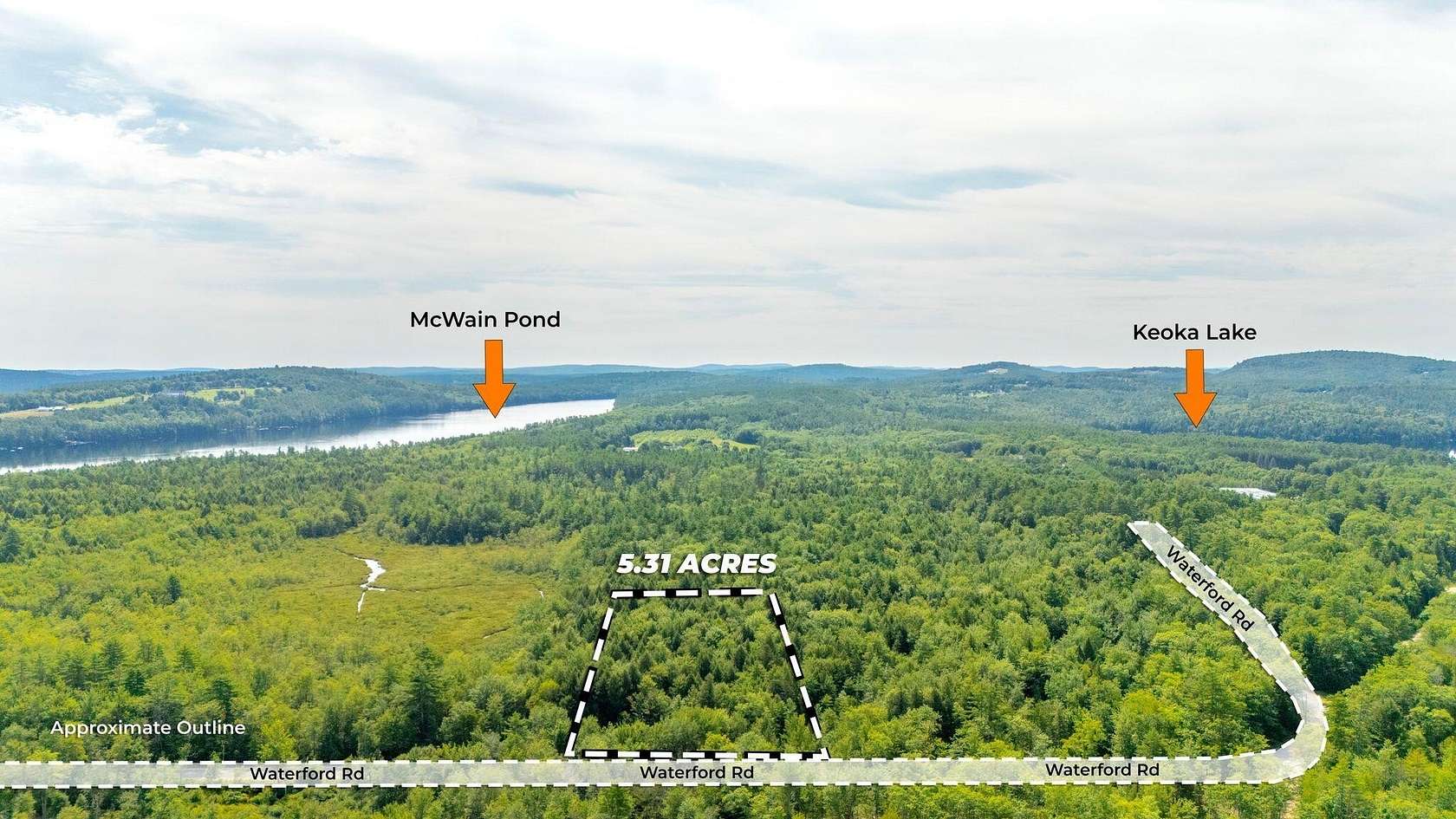 5.3 Acres of Land for Sale in Waterford Town, Maine