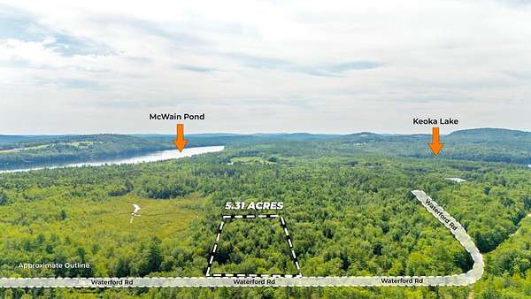 5.3 Acres of Land for Sale in Waterford Town, Maine