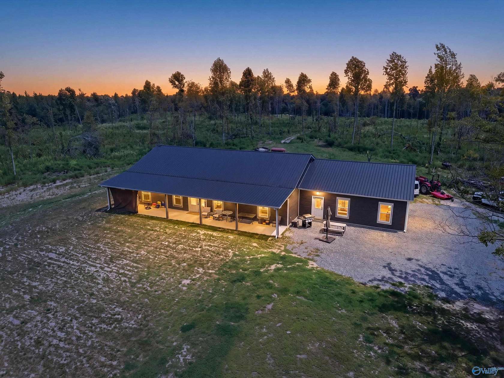 25.4 Acres of Agricultural Land with Home for Sale in Pisgah, Alabama