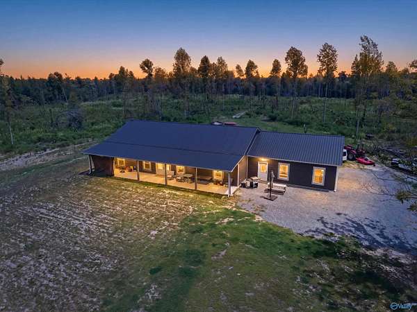 25.4 Acres of Agricultural Land with Home for Sale in Pisgah, Alabama