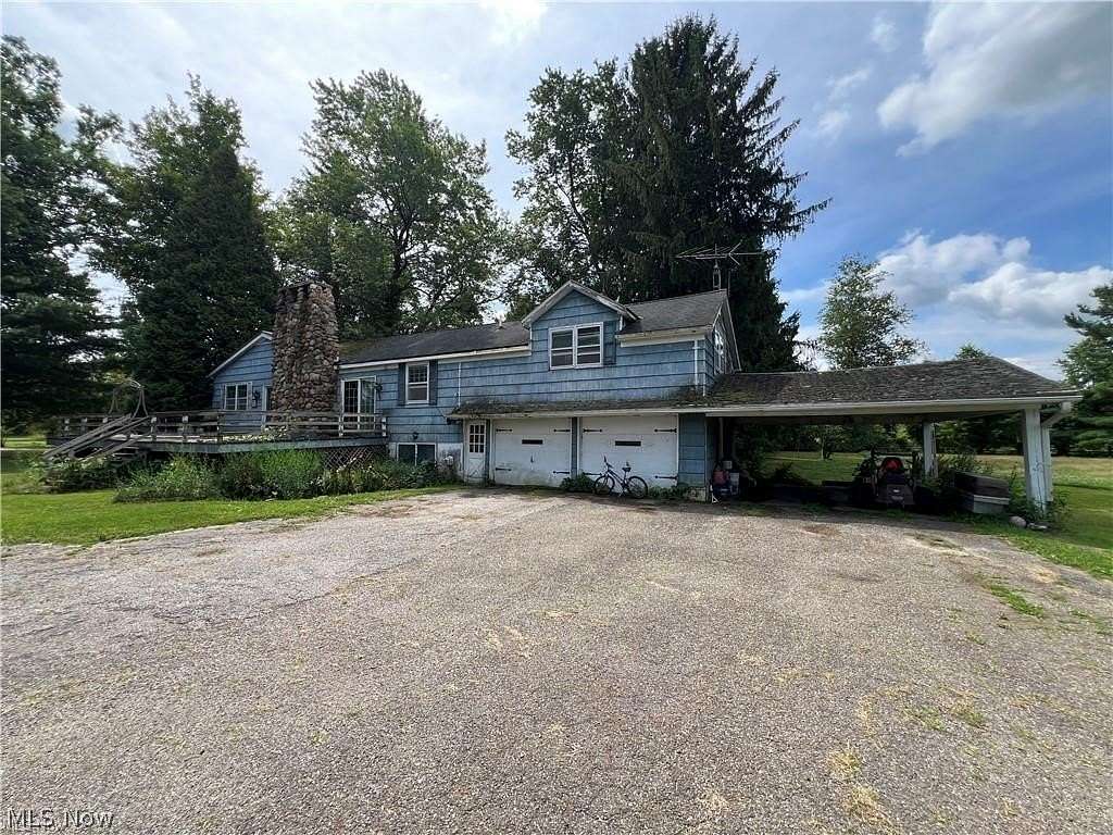21.3 Acres of Agricultural Land with Home for Sale in Rock Creek, Ohio