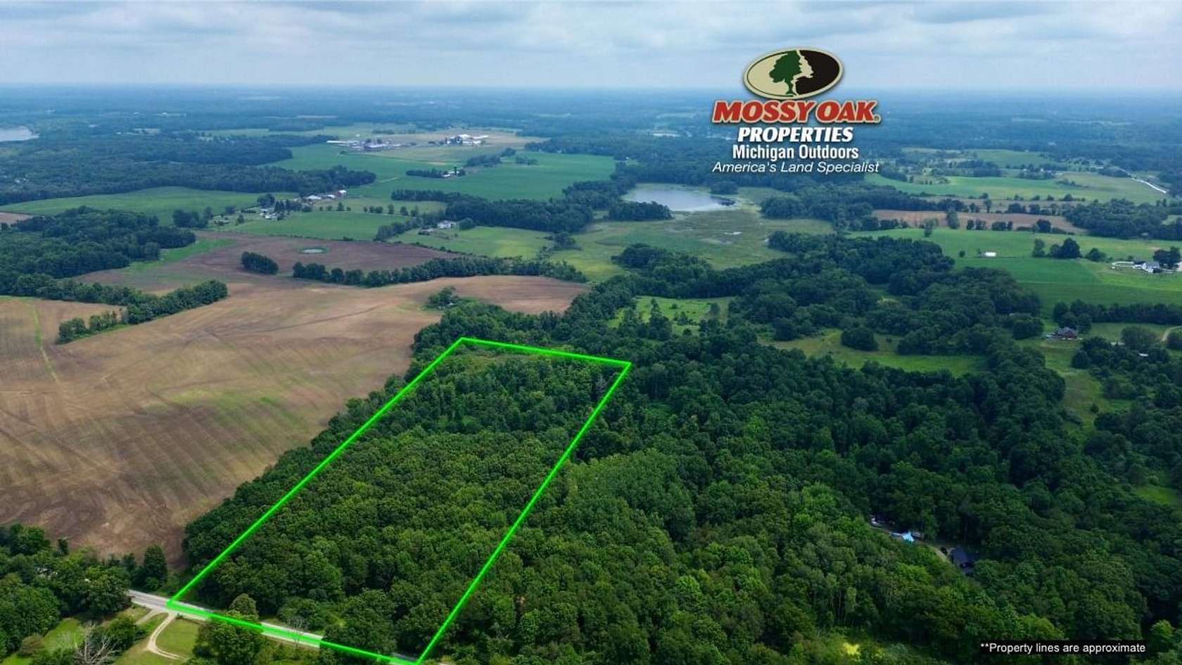 14.3 Acres of Land for Sale in Delton, Michigan
