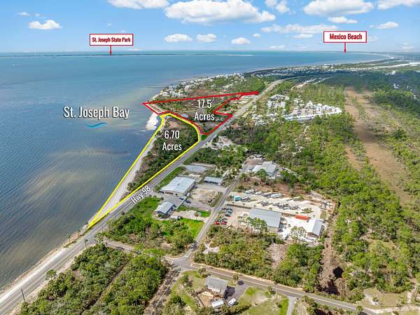 17.5 Acres of Mixed-Use Land for Sale in Port St. Joe, Florida