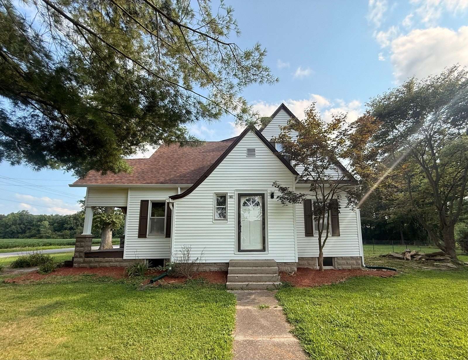 3.33 Acres of Land with Home for Sale in Olney, Illinois