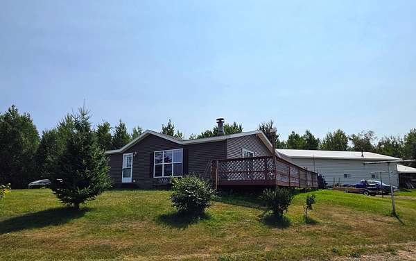 10 Acres of Land with Home for Sale in Bruno, Minnesota