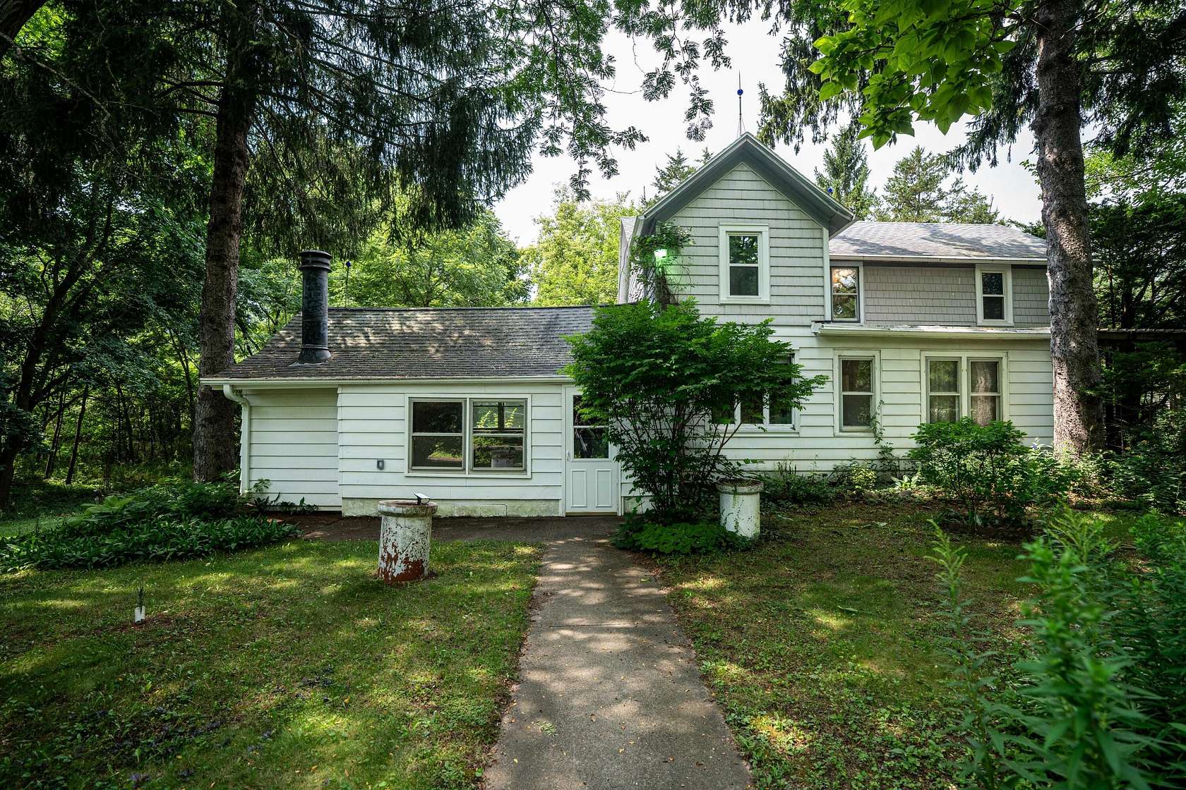 2.77 Acres of Land with Home for Sale in West Bend, Wisconsin