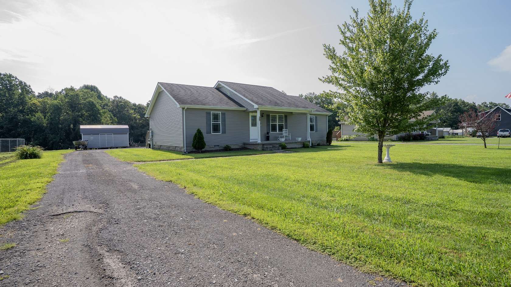 2.7 Acres of Land with Home for Sale in Lafayette, Tennessee