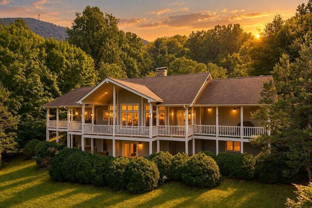 2.8 Acres of Land with Home for Sale in Franklin, North Carolina