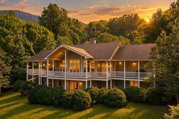 2.8 Acres of Land with Home for Sale in Franklin, North Carolina