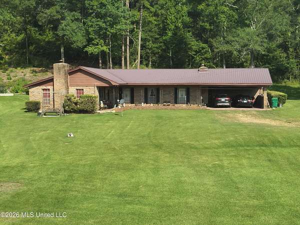 14 Acres of Recreational Land with Home for Sale in Terry, Mississippi