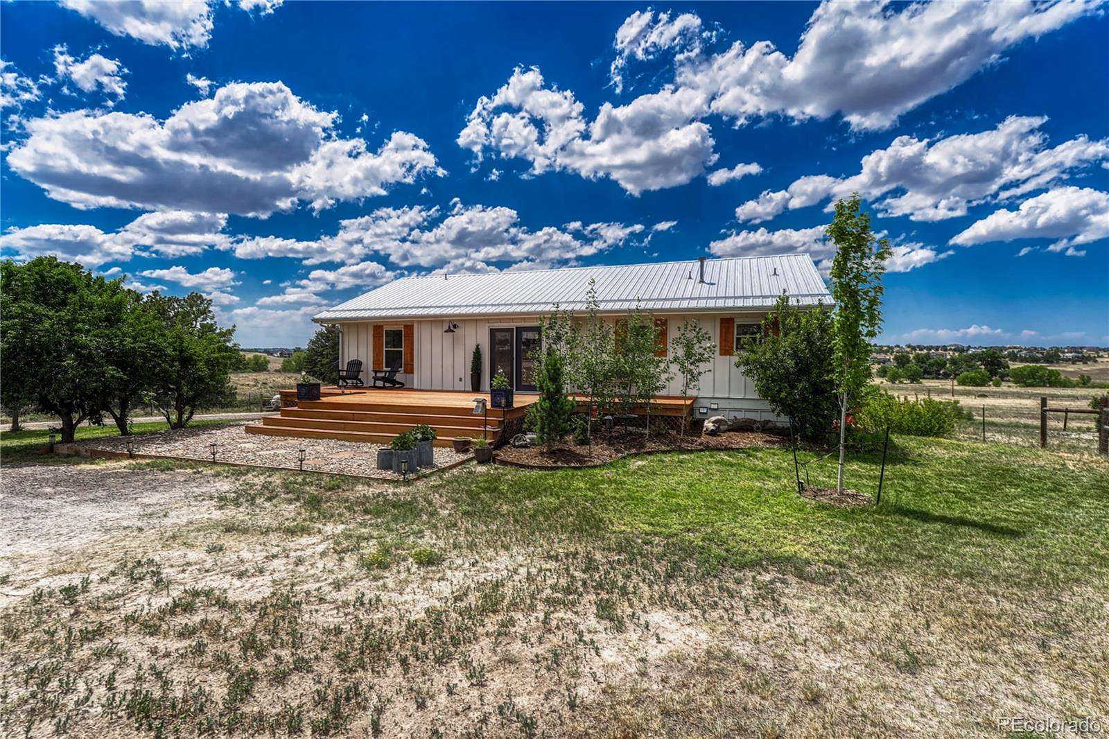 8 Acres of Land with Home for Sale in Parker, Colorado