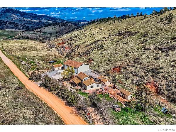 42.8 Acres of Recreational Land with Home for Sale in Longmont, Colorado