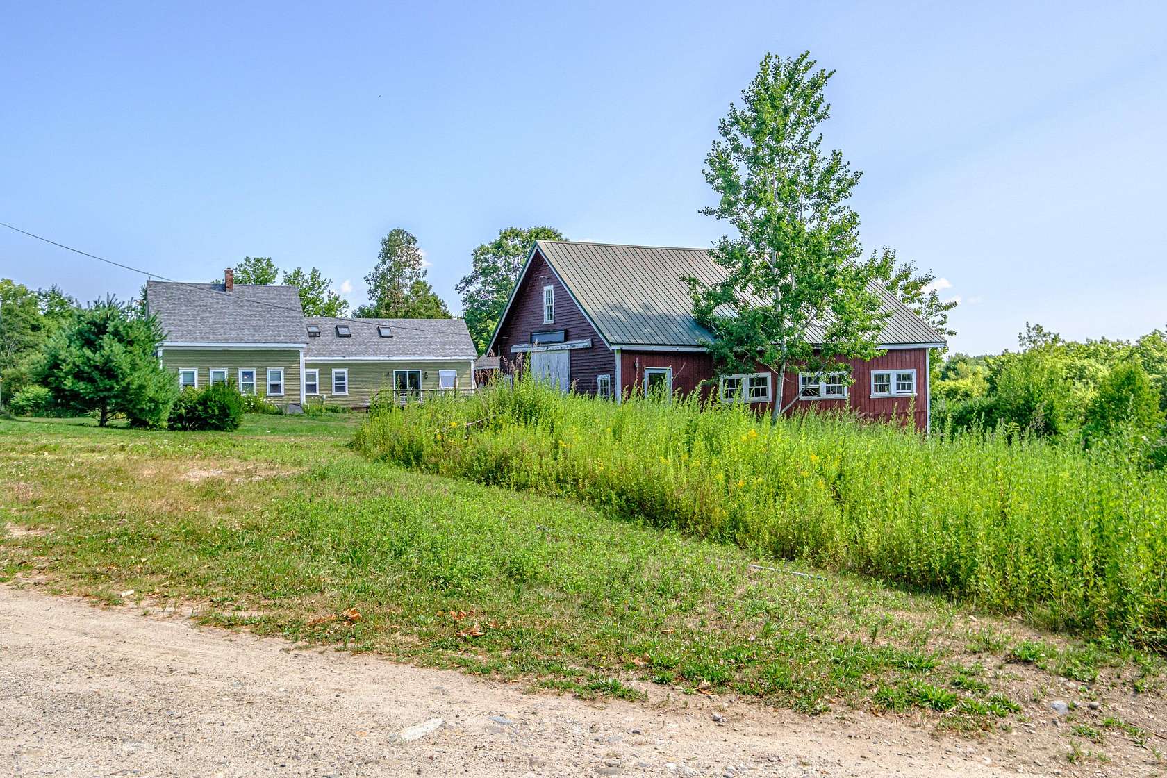 6.62 Acres of Land with Home for Sale in Dresden Town, Maine