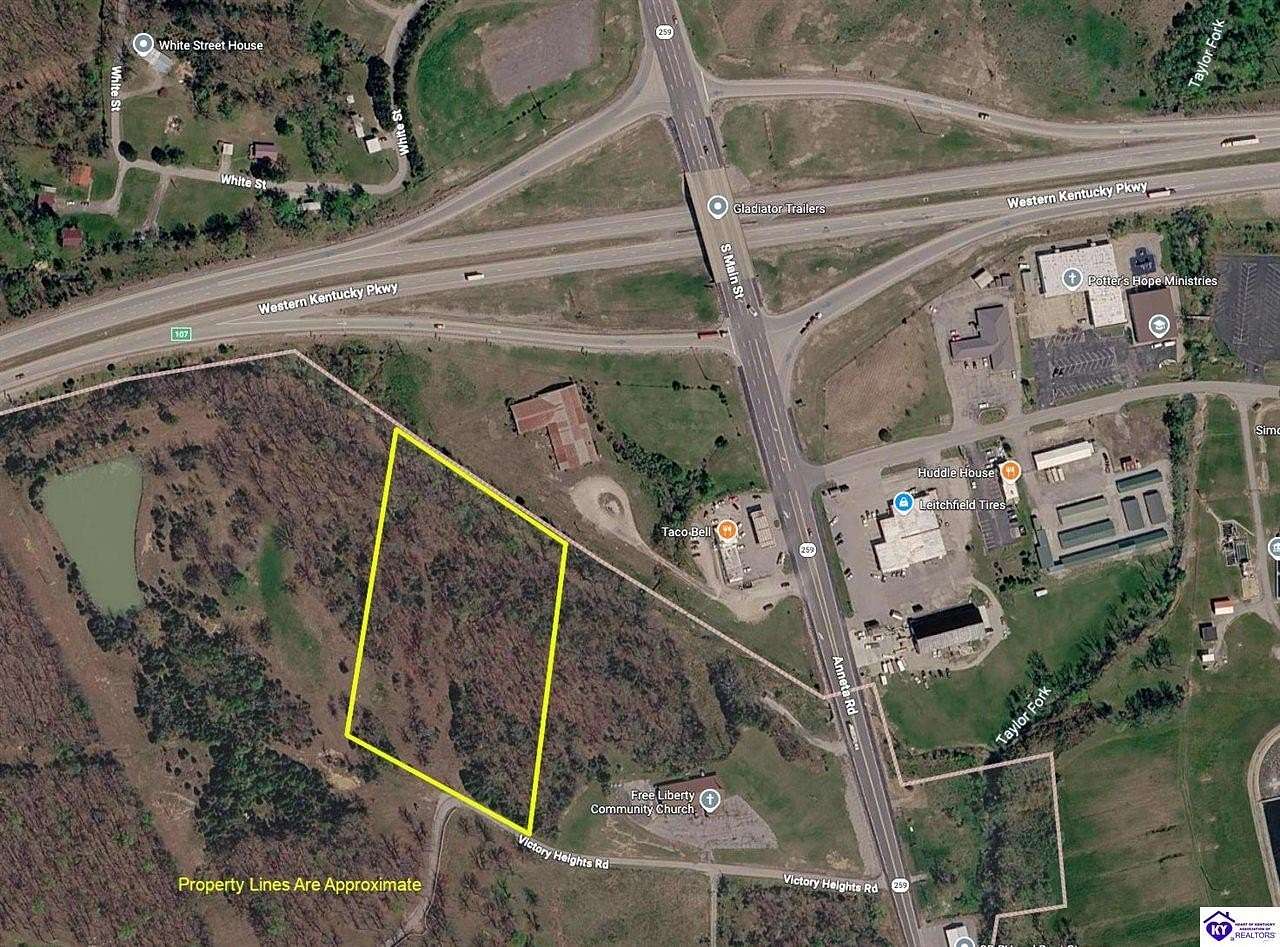 4.14 Acres of Land for Sale in Leitchfield, Kentucky