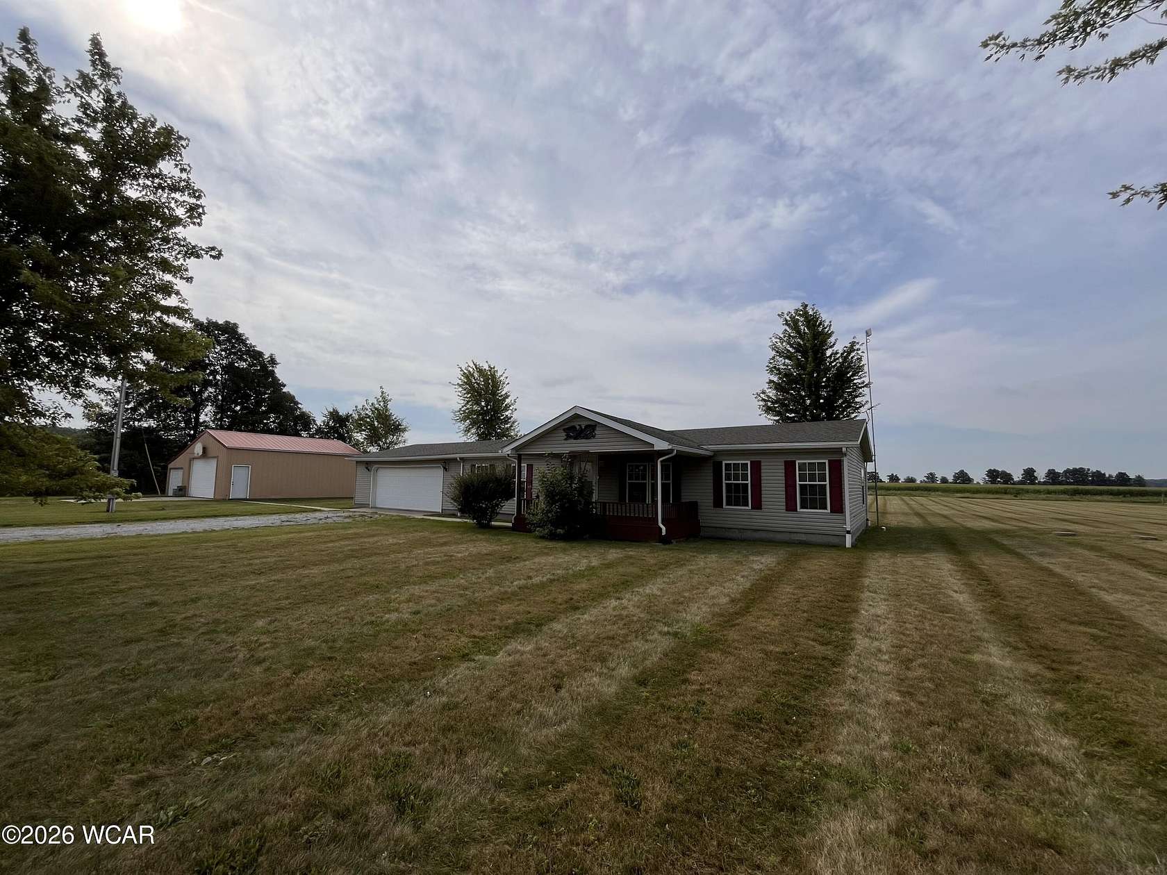 4 Acres of Land with Home for Sale in Dola, Ohio