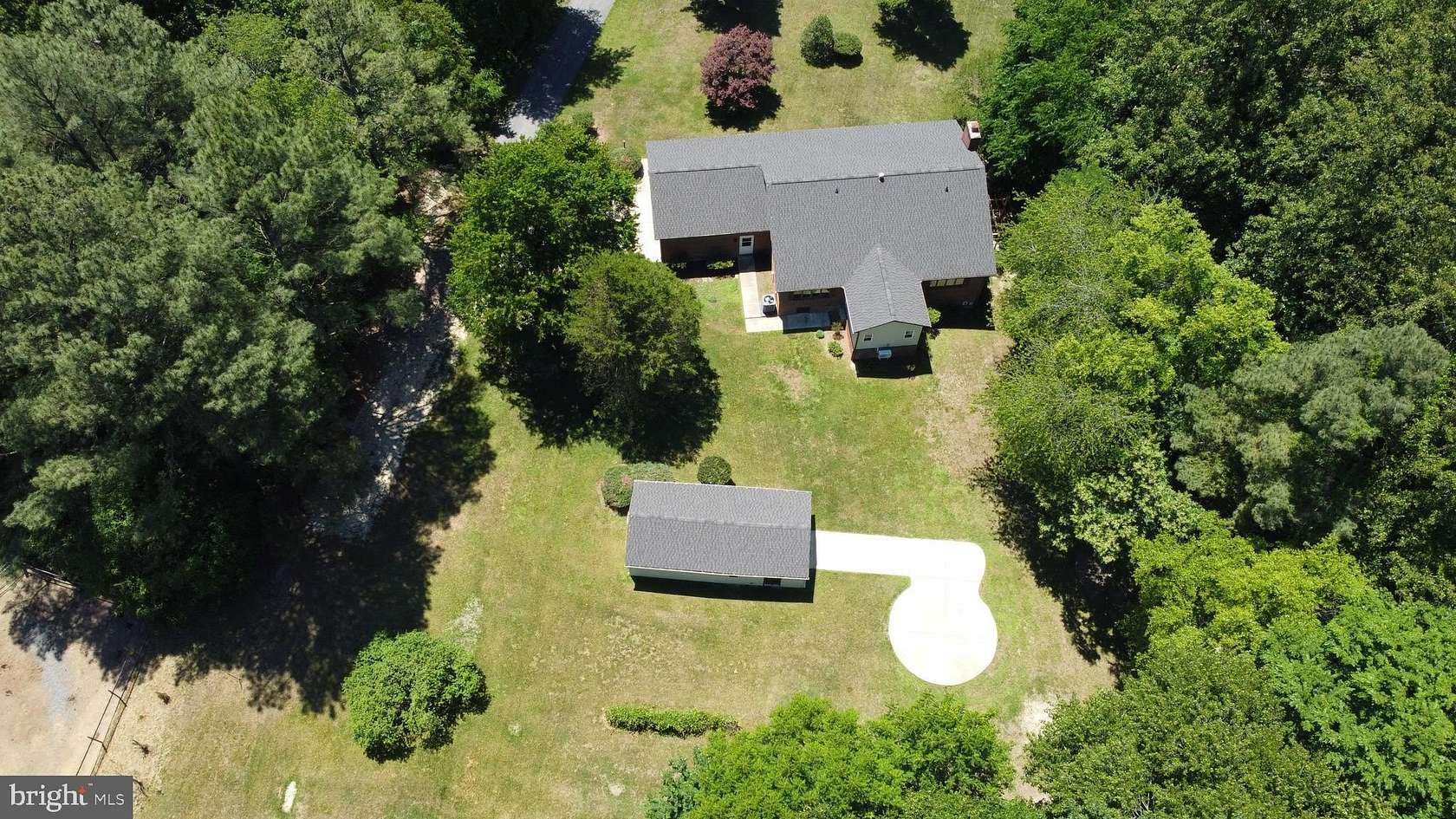 5 Acres of Land with Home for Sale in Hughesville, Maryland