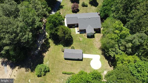 5 Acres of Land with Home for Sale in Hughesville, Maryland