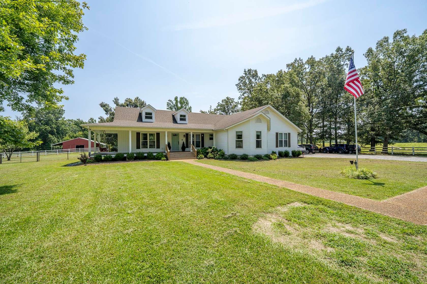 47 Acres of Agricultural Land with Home for Sale in Adamsville, Tennessee