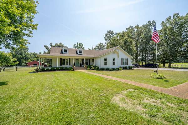 47 Acres of Agricultural Land with Home for Sale in Adamsville, Tennessee