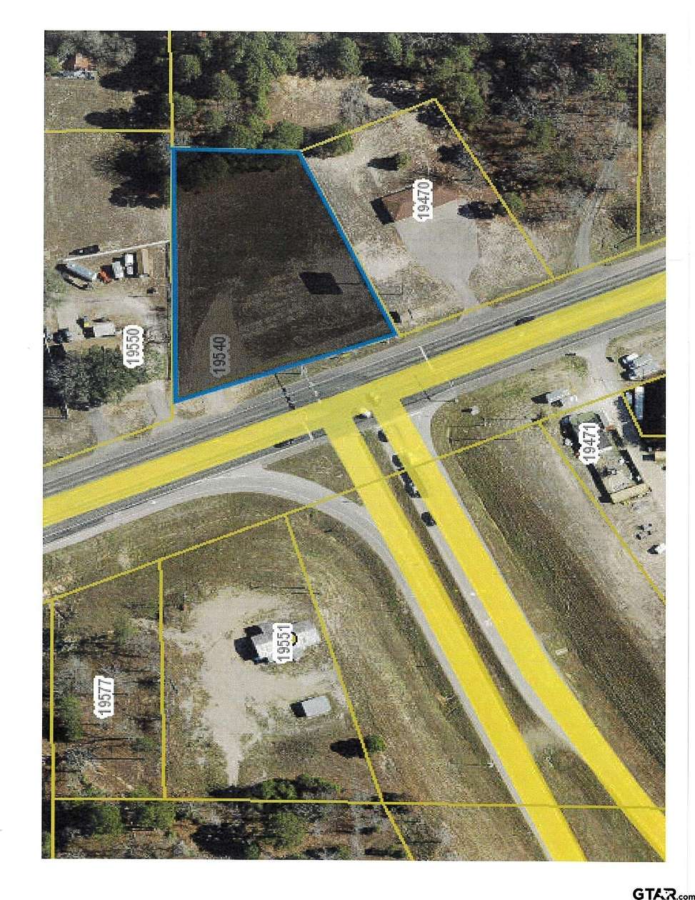 1.25 Acres of Commercial Land for Lease in Lindale, Texas