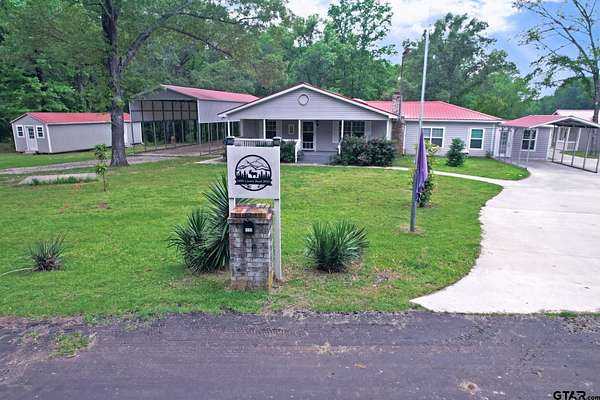 2.7 Acres of Land with Home for Sale in Yantis, Texas