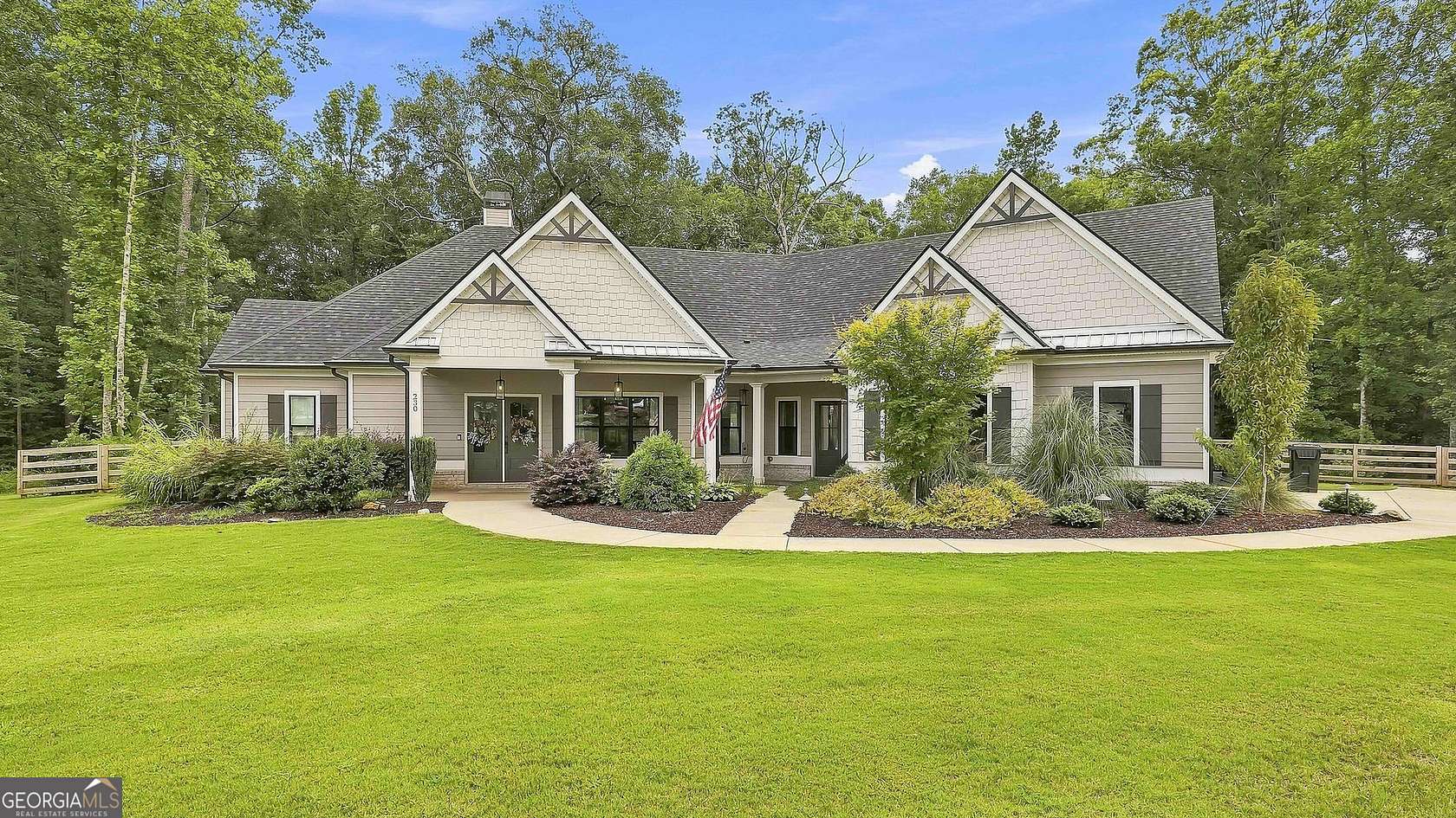 2 Acres of Land with Home for Sale in Tyrone, Georgia