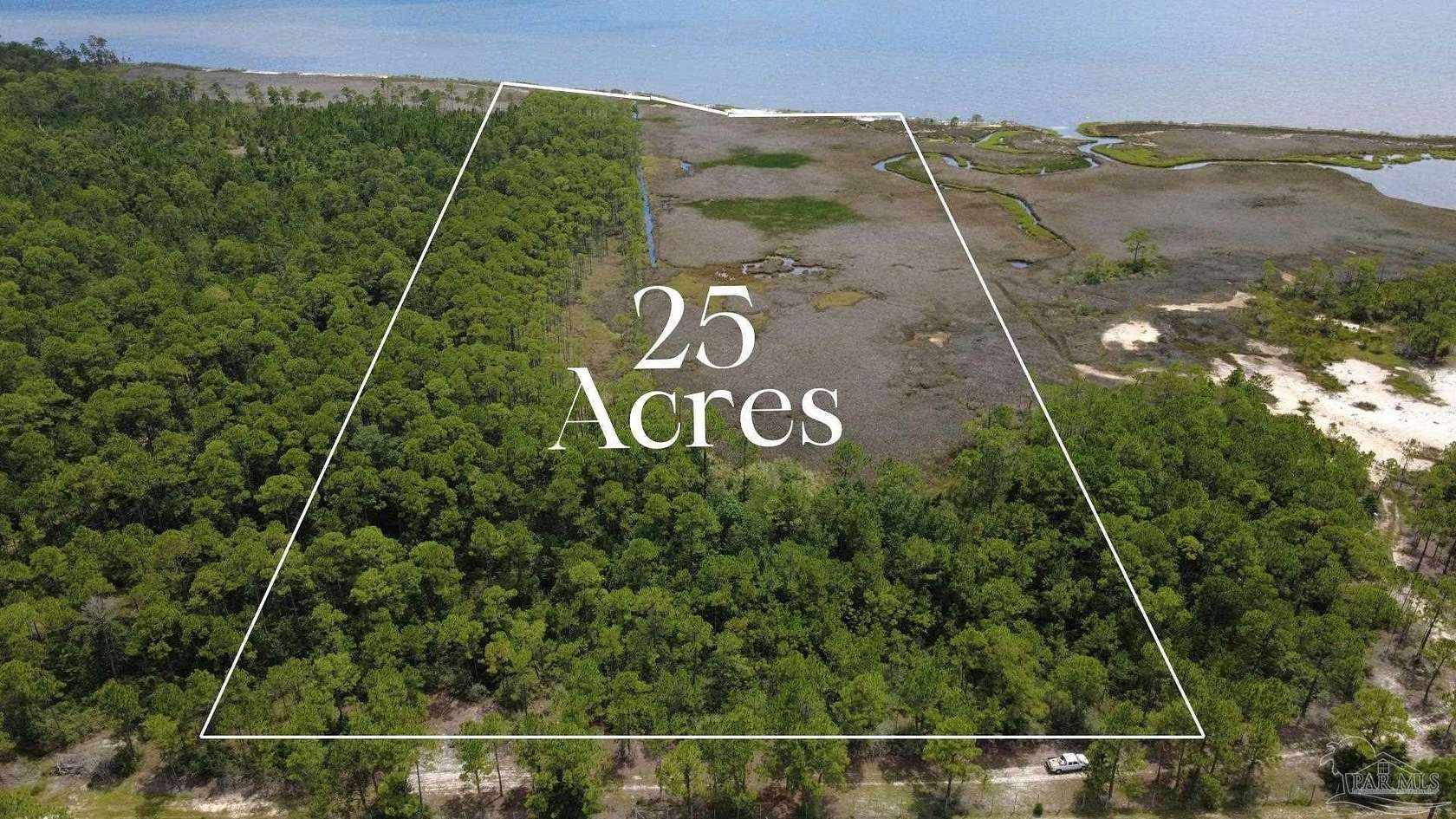 25 Acres of Recreational Land for Sale in Milton, Florida