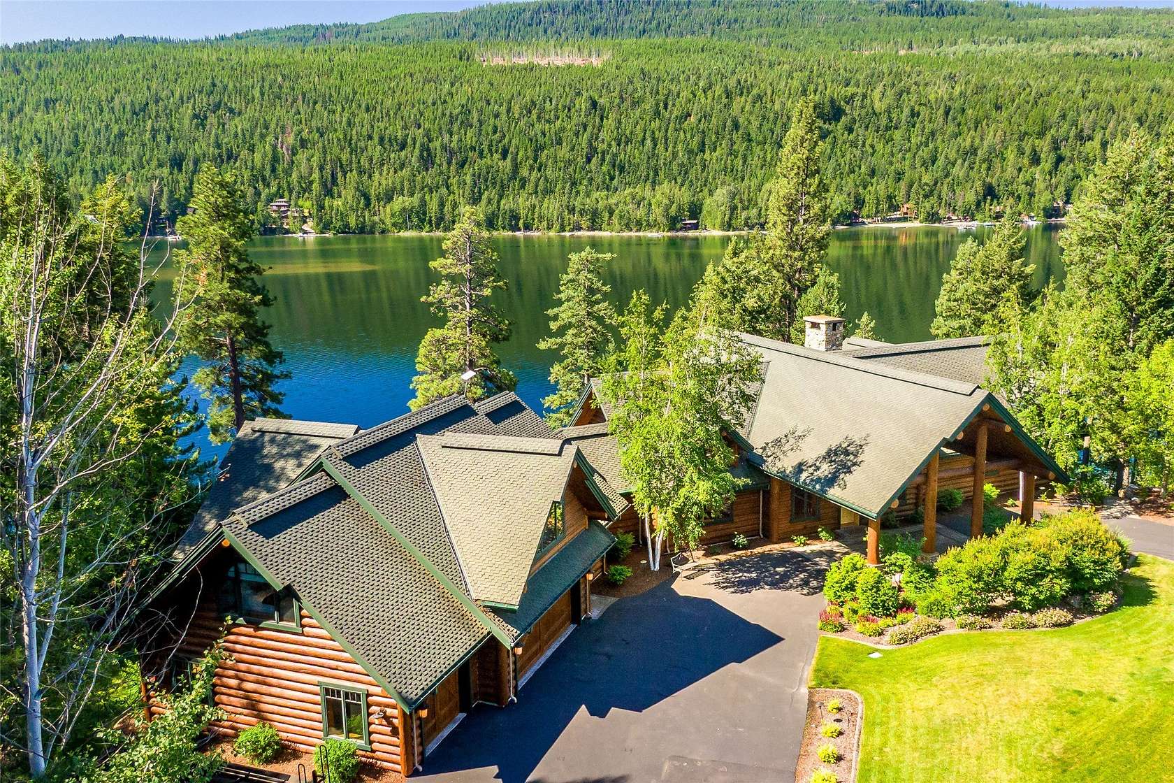2.44 Acres of Land with Home for Sale in Bigfork, Montana