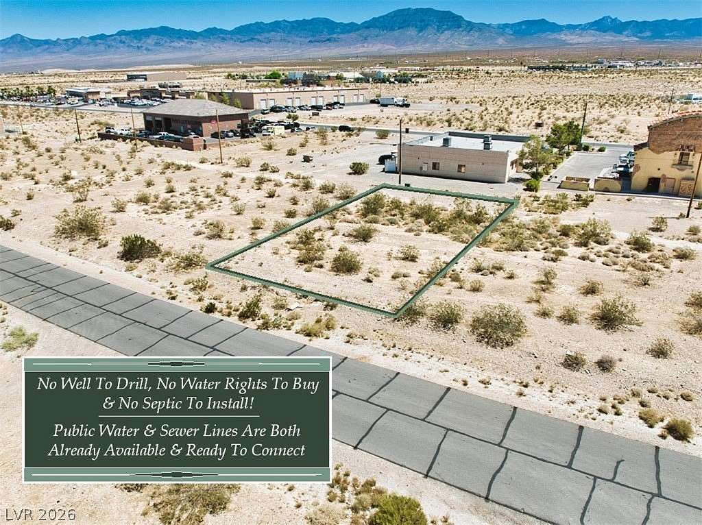 0.26 Acres of Commercial Land for Sale in Pahrump, Nevada