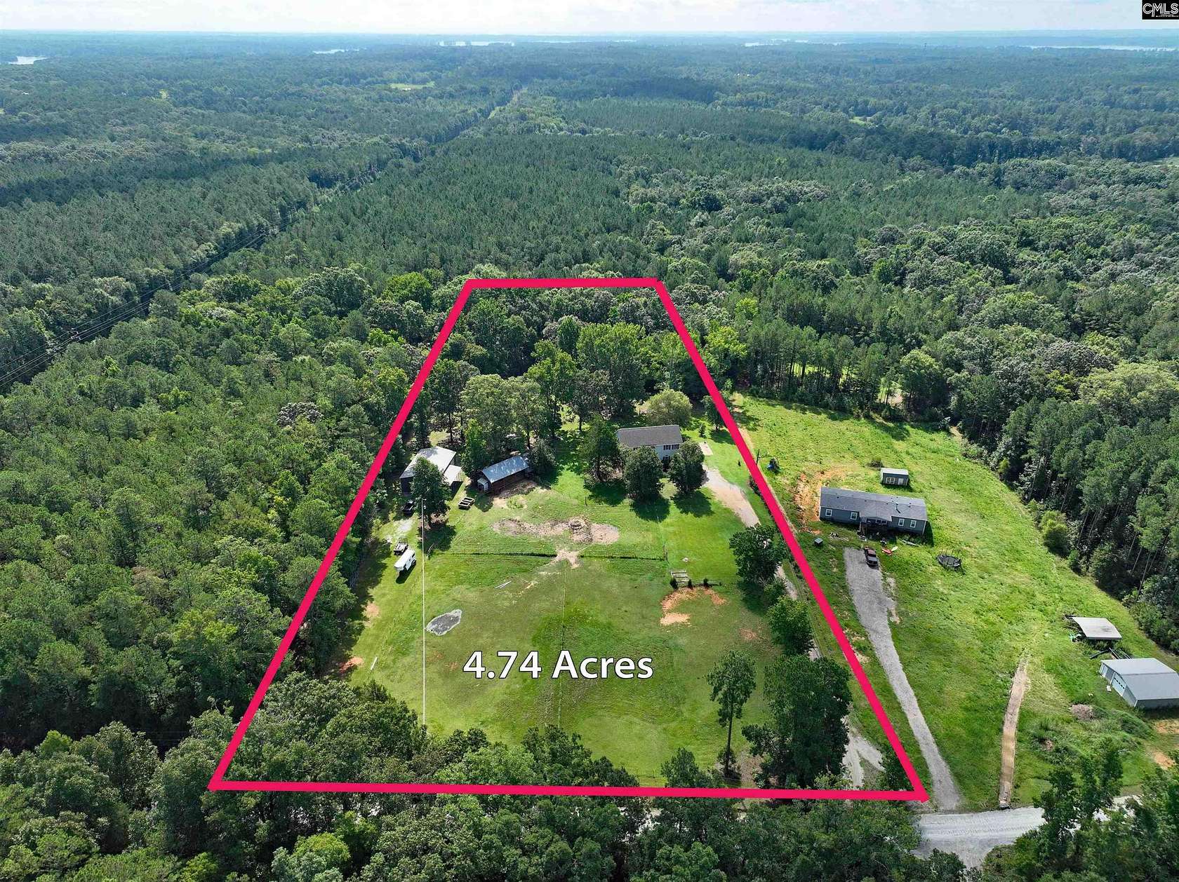 4.74 Acres of Land with Home for Sale in Prosperity, South Carolina