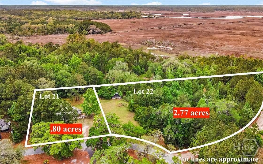 3.54 Acres of Land with Home for Sale in Townsend, Georgia