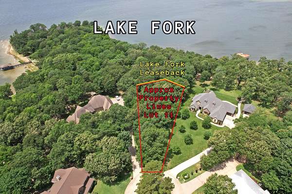 0.82 Acres of Residential Land for Sale in Yantis, Texas