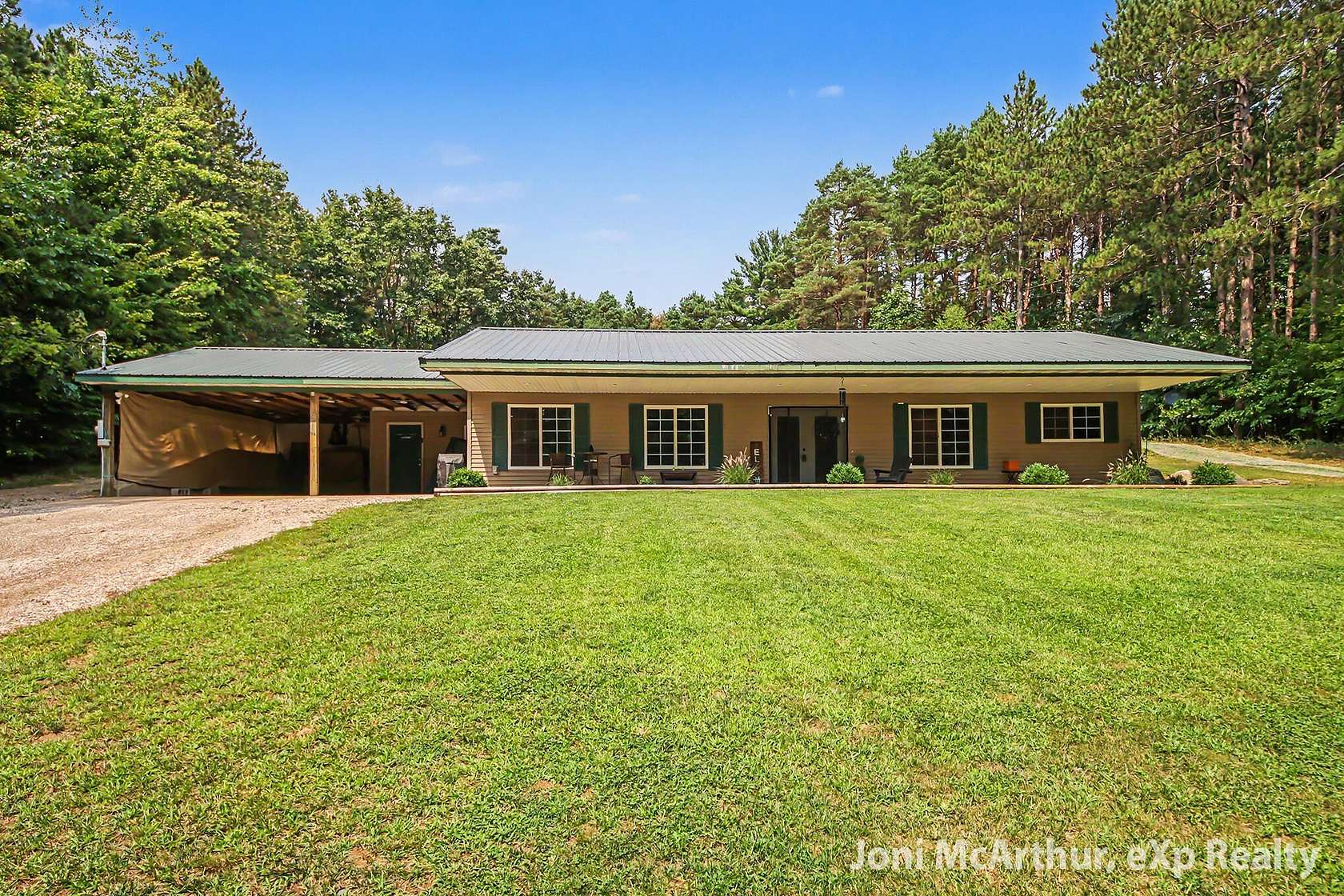 3.5 Acres of Land with Home for Sale in Cedar Springs, Michigan