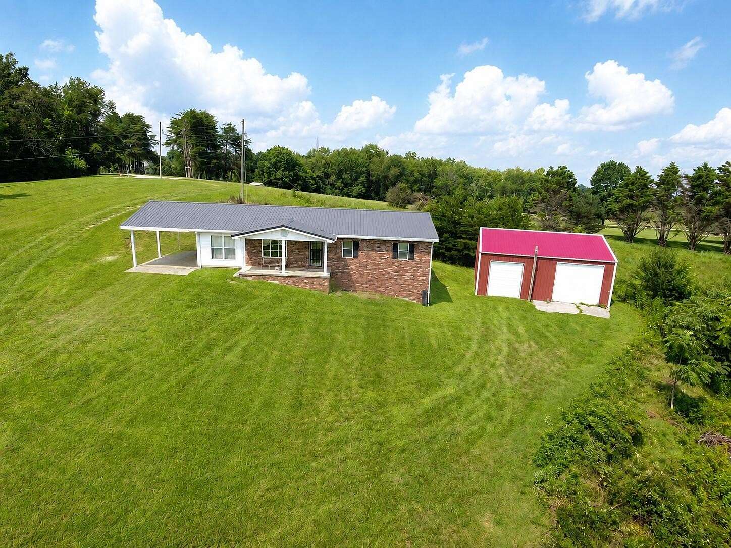 3.63 Acres of Land with Home for Sale in Monticello, Kentucky
