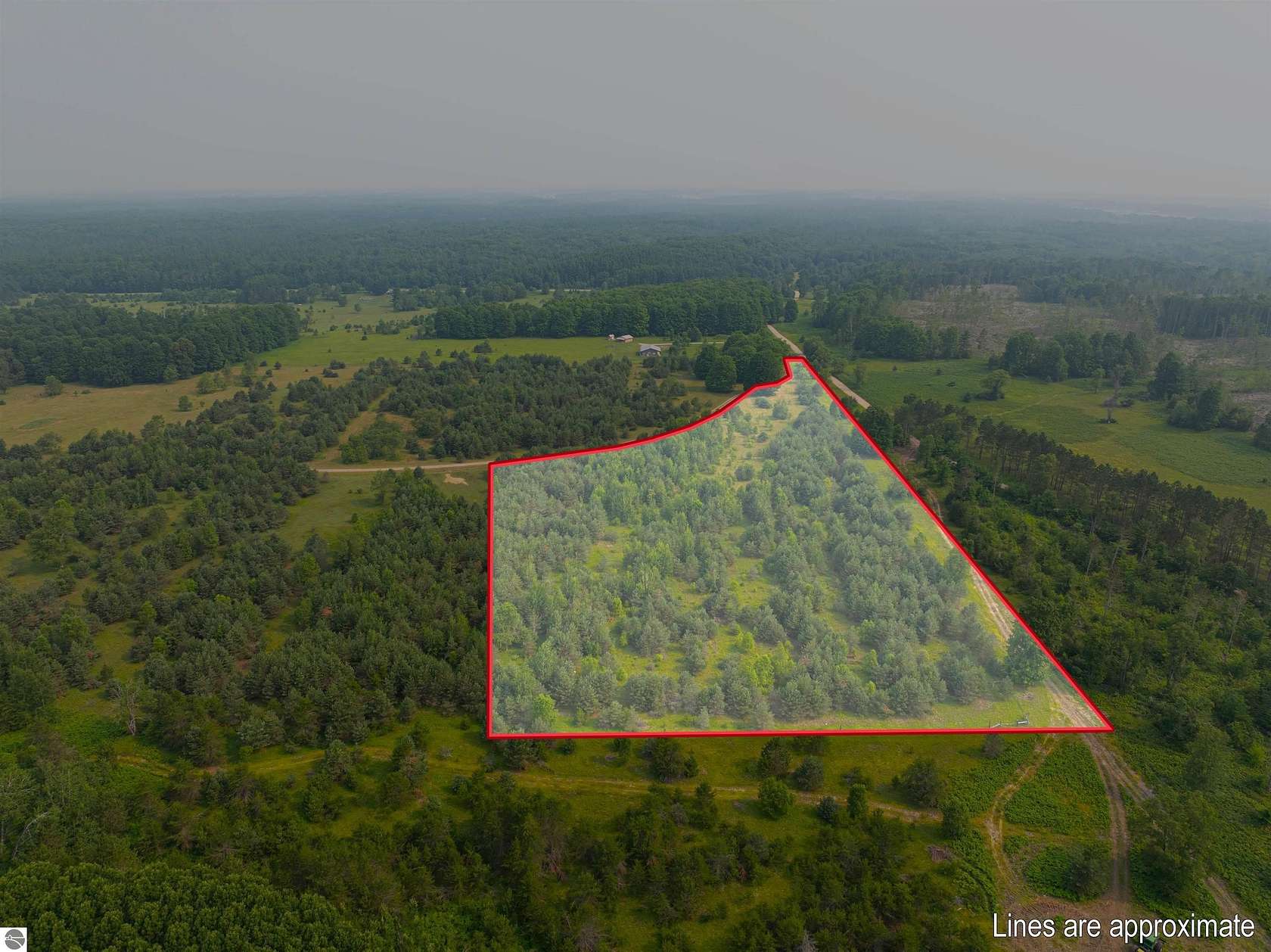 10 Acres of Land for Sale in Kingsley, Michigan