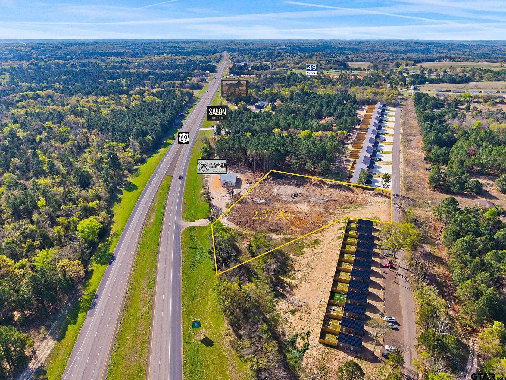 2.38 Acres of Commercial Land for Sale in Lindale, Texas